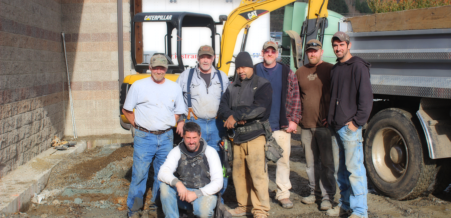 garibaldi oregon construction crew tillamook