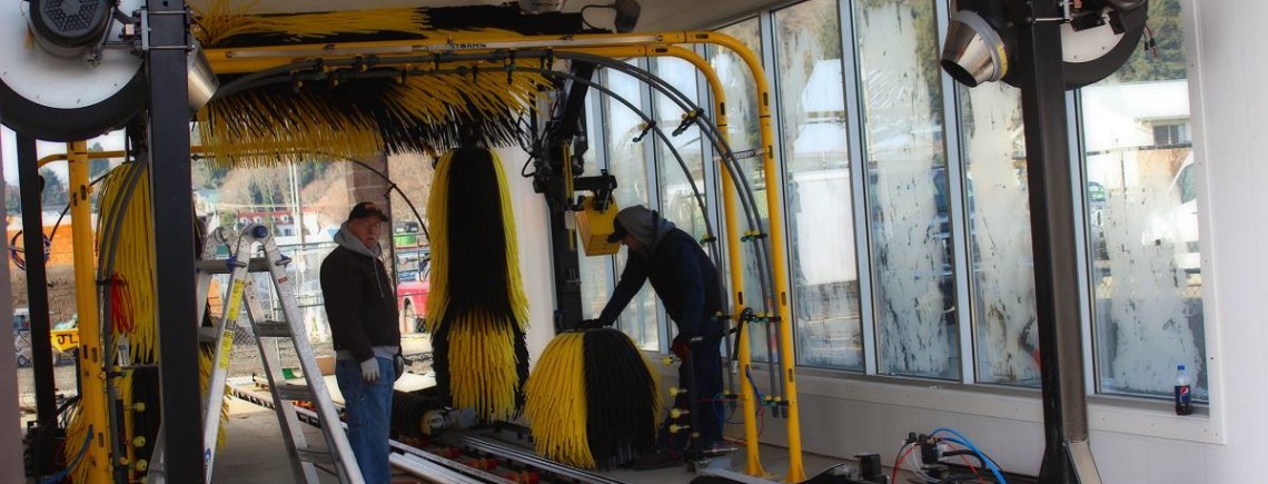 Tillamook Garibaldi Car Wash Construction