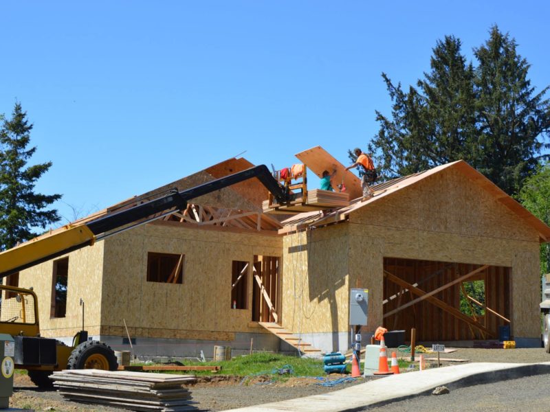 Roofing Waits House Tillamook Home Builder